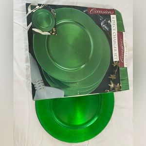 Occasions 4 piece (plates)new in box never used